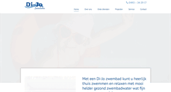 Desktop Screenshot of inbouwzwembaden.nl